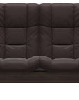 Paloma Leather Chocolate and Wenge Base | Stressless Windsor 2-Seater High Back Sofa | Valley Ridge Furniture