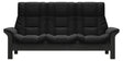 Paloma Leather Black and Grey Base | Stressless Windsor 3-Seater High Back Sofa | Valley Ridge Furniture