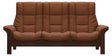 Paloma Leather New Cognac and Brown Base | Stressless Windsor 3-Seater High Back Sofa | Valley Ridge Furniture