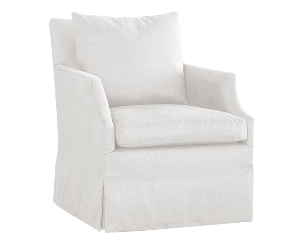 Pendleton Fabric Snow | Lee Industries 1201 Chair | Valley Ridge Furniture