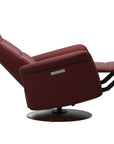 Paloma Leather Cherry S/M/L and Brown Base | Stressless Mike Recliner | Valley Ridge Furniture
