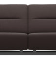 Paloma Leather Chocolate & Chrome Base | Stressless Stella 2-Seater Sofa with S2 Arm | Valley Ridge Furniture