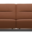 Paloma Leather New Cognac & Chrome Base | Stressless Stella 2-Seater Sofa with S1 Arm | Valley Ridge Furniture