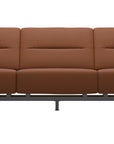 Paloma Leather New Cognac & Chrome Base | Stressless Stella 3-Seater Sofa with S2 Arm | Valley Ridge Furniture