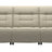 Paloma Leather Light Grey & Walnut Arm Trim | Stressless Mary 3-Seater Sofa | Valley Ridge Furniture