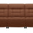 Paloma Leather New Cognac & Walnut Arm Trim | Stressless Mary 3-Seater Sofa | Valley Ridge Furniture