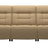 Paloma Leather Sand & Walnut Arm Trim | Stressless Mary 3-Seater Sofa | Valley Ridge Furniture