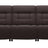 Paloma Leather Chocolate & Walnut Arm Trim | Stressless Mary 3-Seater Sofa | Valley Ridge Furniture