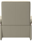 Paloma Leather Light Grey & Walnut Arm Trim | Stressless Mary Chair | Valley Ridge Furniture