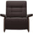 Paloma Leather Chocolate & Walnut Arm Trim | Stressless Mary Chair | Valley Ridge Furniture