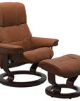 Paloma Leather New Cognac S/M/L and Brown Base | Stressless Mayfair Classic Recliner | Valley Ridge Furniture