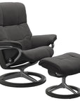 Paloma Leather Rock S/M/L and Grey Base | Stressless Mayfair Signature Recliner | Valley Ridge Furniture