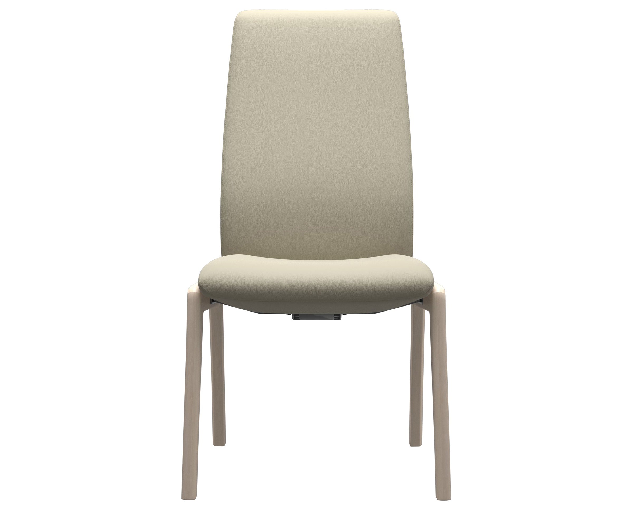 Paloma Leather Light Grey and Whitewash Base | Stressless Laurel High Back D100 Dining Chair | Valley Ridge Furniture