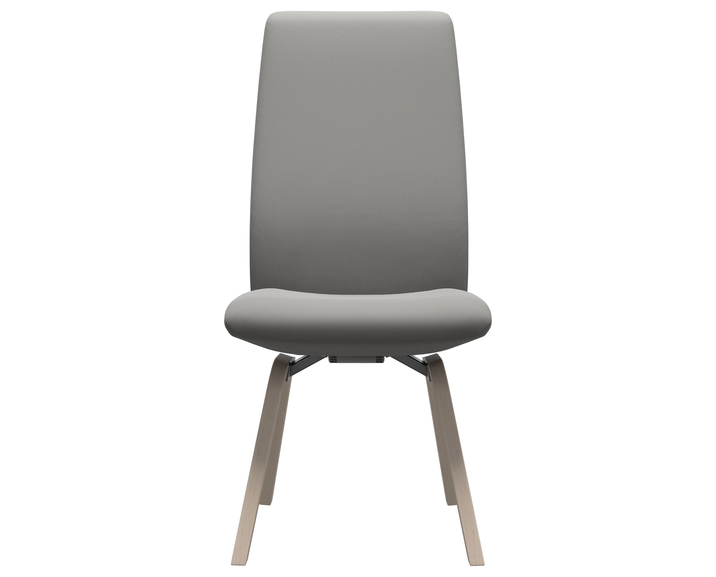 Paloma Leather Silver Grey and Whitewash Base | Stressless Laurel High Back D200 Dining Chair | Valley Ridge Furniture