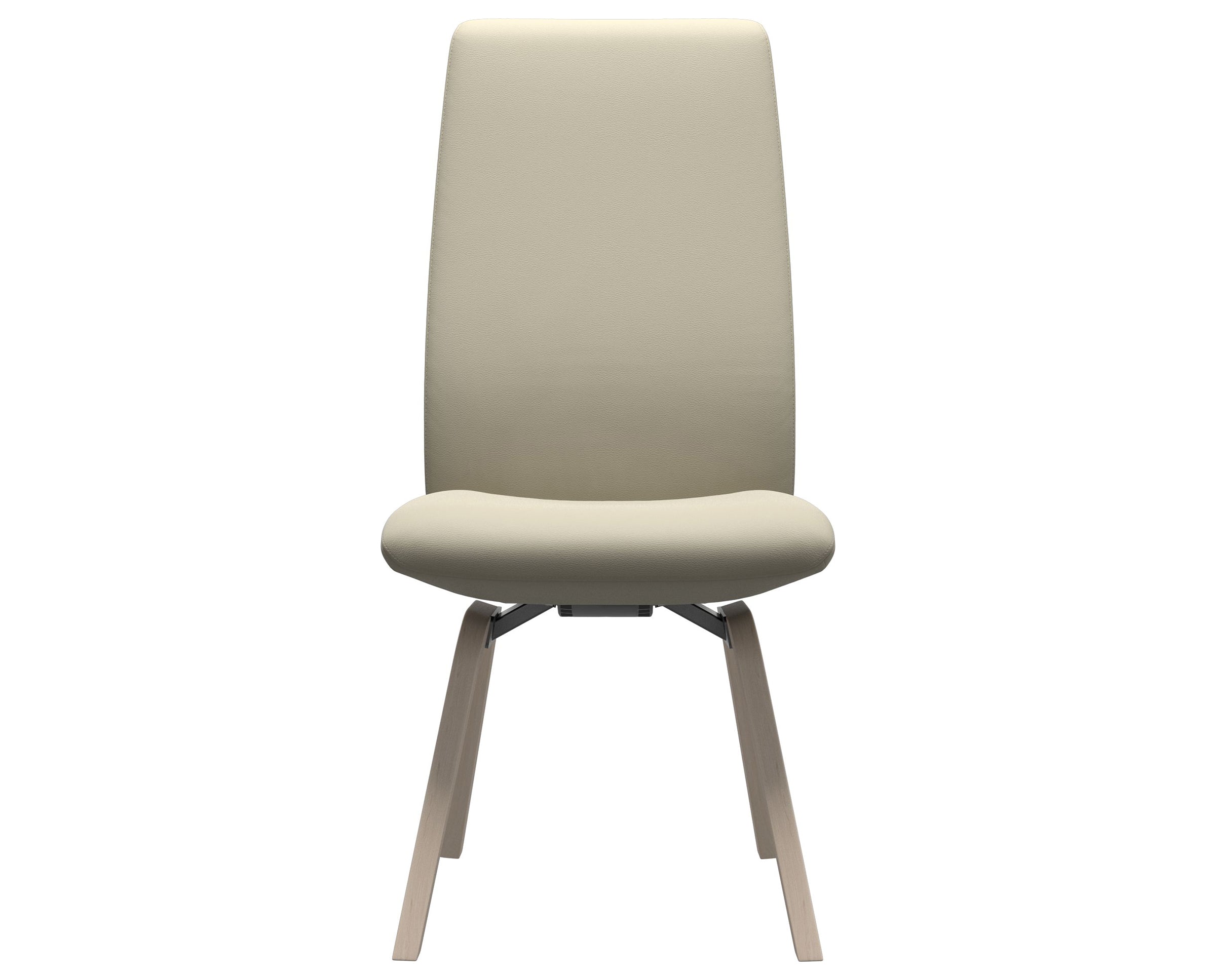 Paloma Leather Light Grey and Whitewash Base | Stressless Laurel High Back D200 Dining Chair | Valley Ridge Furniture