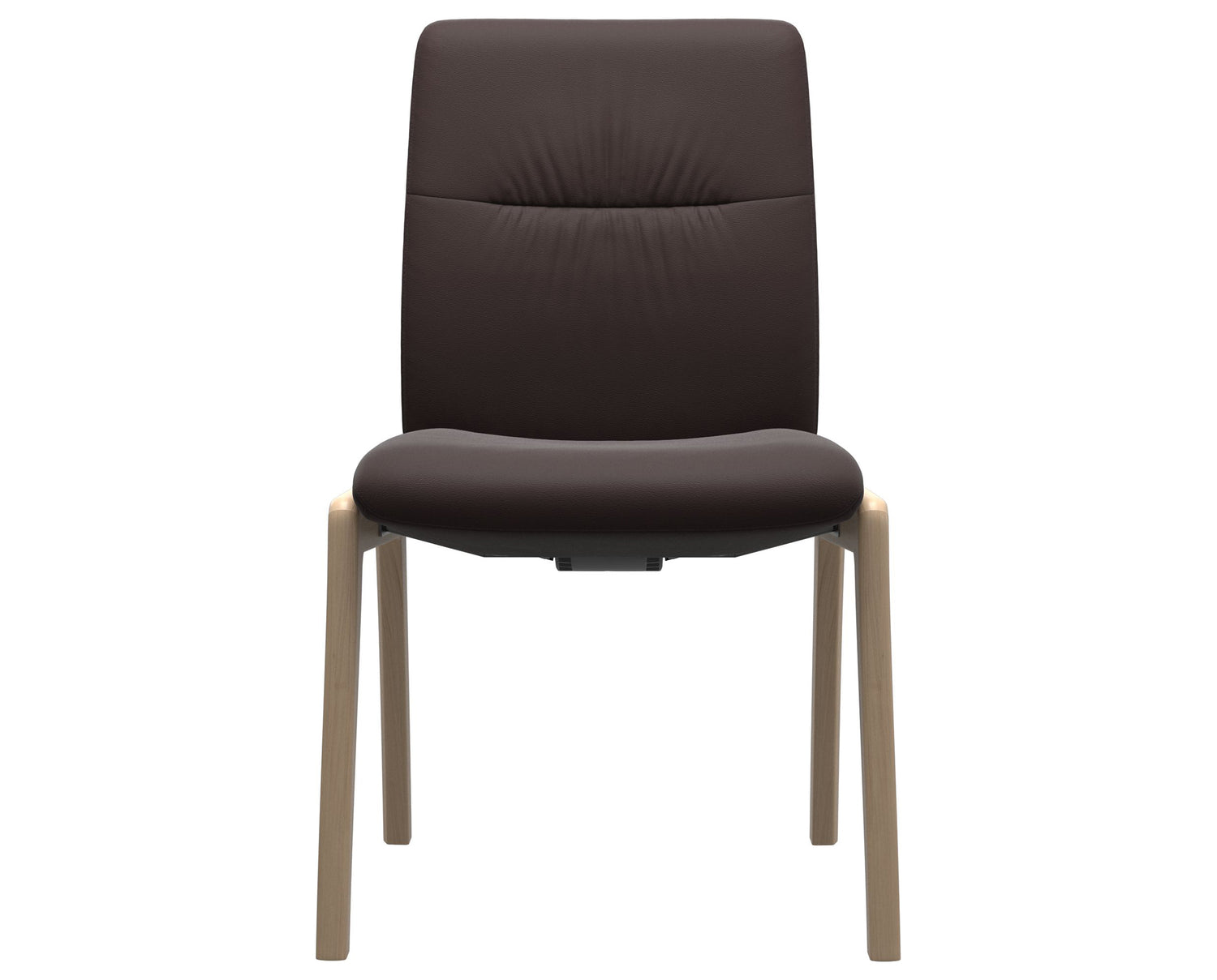 Paloma Leather Chocolate & Natural Base | Stressless Mint Low Back D100 Dining Chair | Valley Ridge Furniture