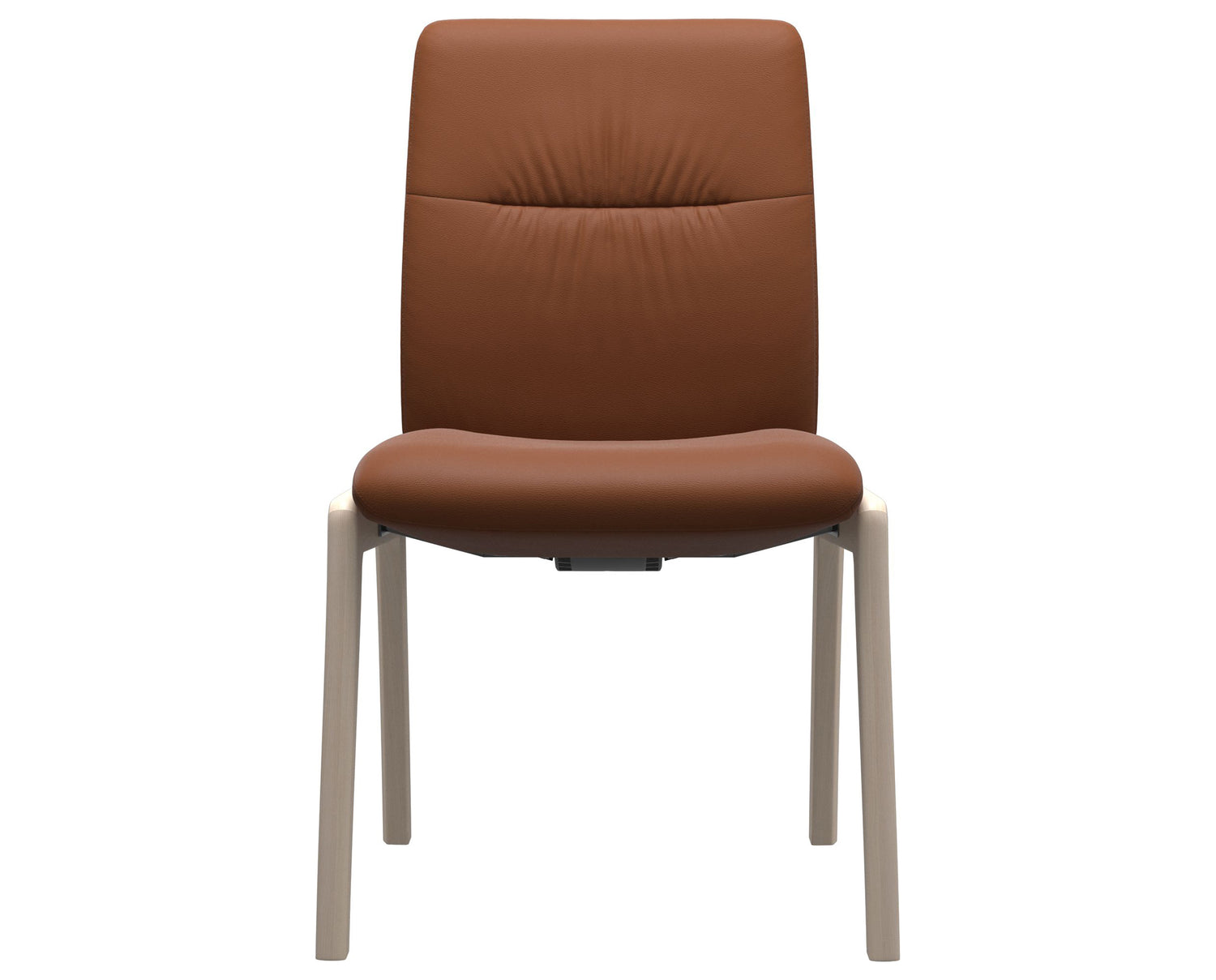 Paloma Leather New Cognac & Whitewash Base | Stressless Mint Low Back D100 Dining Chair | Valley Ridge Furniture