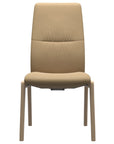 Paloma Leather Sand and Natural Base | Stressless Mint High Back D100 Dining Chair | Valley Ridge Furniture