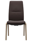 Paloma Leather Chocolate and Natural Base | Stressless Mint High Back D100 Dining Chair | Valley Ridge Furniture