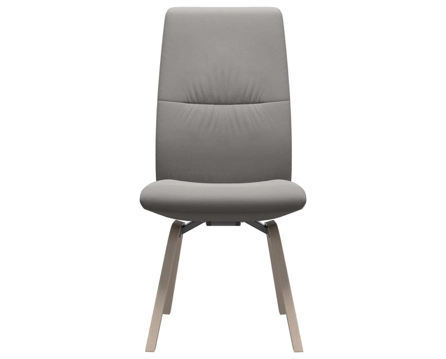 Paloma Leather Silver Grey & Whitewash Base | Stressless Mint High Back D200 Dining Chair | Valley Ridge Furniture