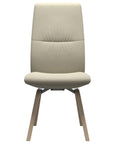 Paloma Leather Light Grey and Natural Base | Stressless Mint High Back D200 Dining Chair | Valley Ridge Furniture