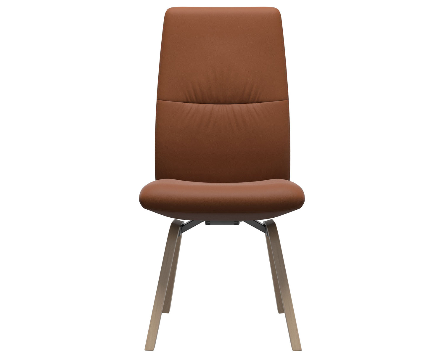 Paloma Leather New Cognac & Natural Base | Stressless Mint High Back D200 Dining Chair | Valley Ridge Furniture