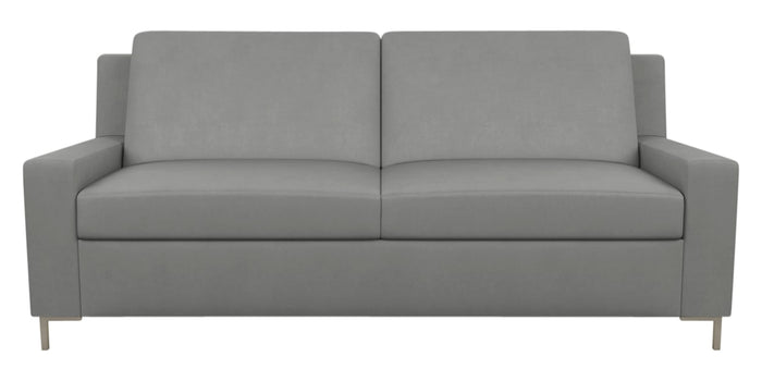 Aura Fabric Pewter | American Leather Bryson Comfort Sleeper | Valley Ridge Furniture