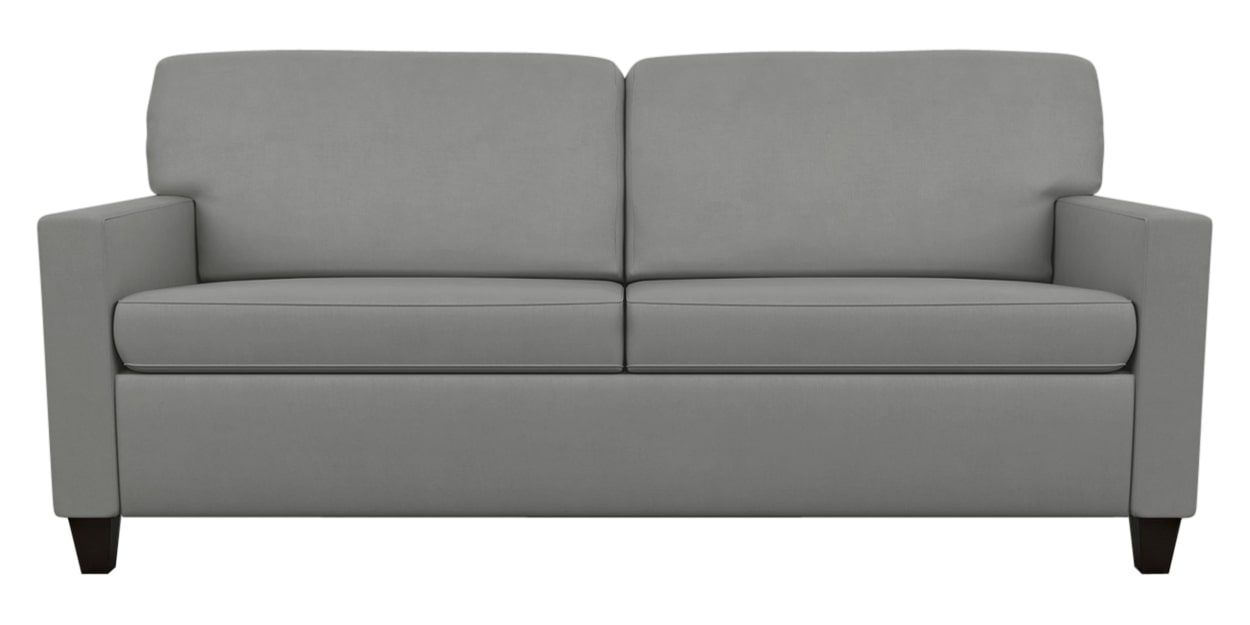Aura Fabric Pewter | American Leather Conley Comfort Sleeper | Valley Ridge Furniture