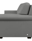 Aura Fabric Pewter | American Leather Gaines Comfort Sleeper | Valley Ridge Furniture
