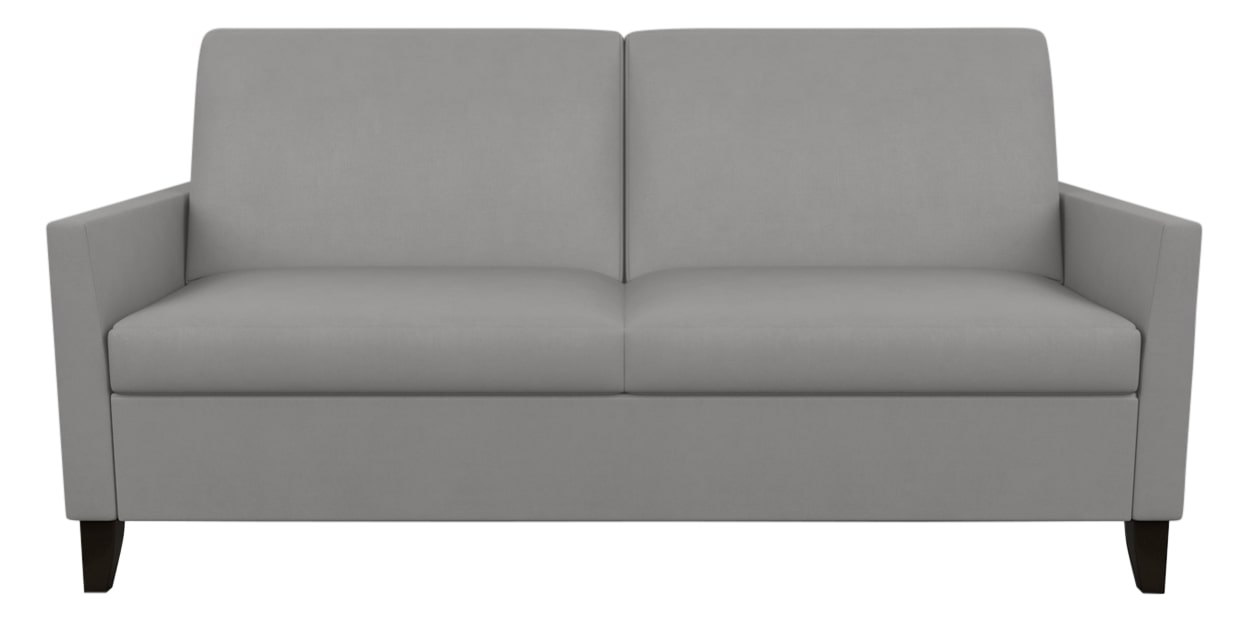 Aura Fabric Pewter | American Leather Harris Comfort Sleeper | Valley Ridge Furniture