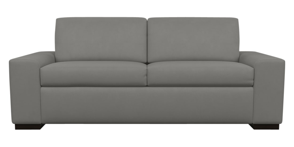 Aura Fabric Pewter | American Leather Olson Comfort Sleeper | Valley Ridge Furniture