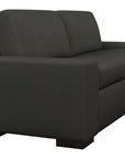Aura Fabric Espresso | American Leather Olson Comfort Sleeper | Valley Ridge Furniture