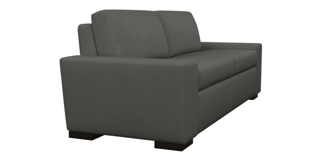 Aura Fabric Flint | American Leather Olson Comfort Sleeper | Valley Ridge Furniture