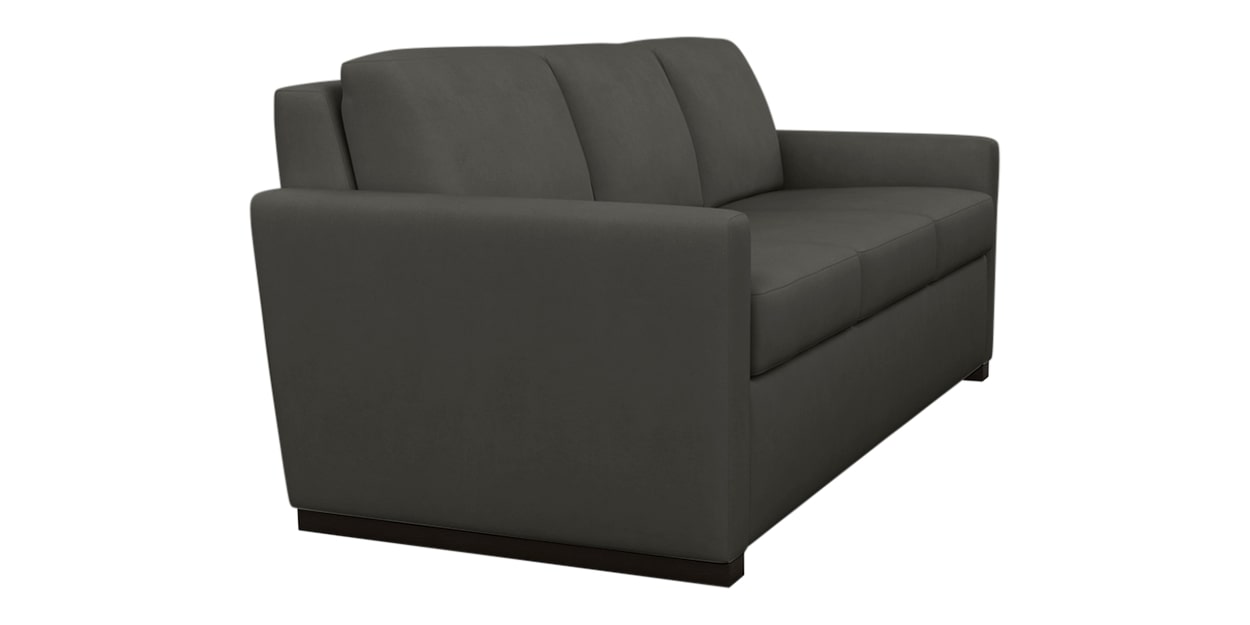 Aura Fabric Espresso | American Leather Pearson Comfort Sleeper | Valley Ridge Furniture
