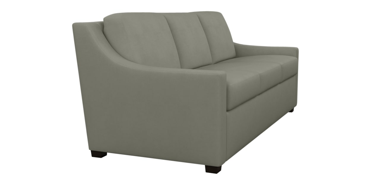 Aura Fabric Taupe | American Leather Perry Comfort Sleeper | Valley Ridge Furniture