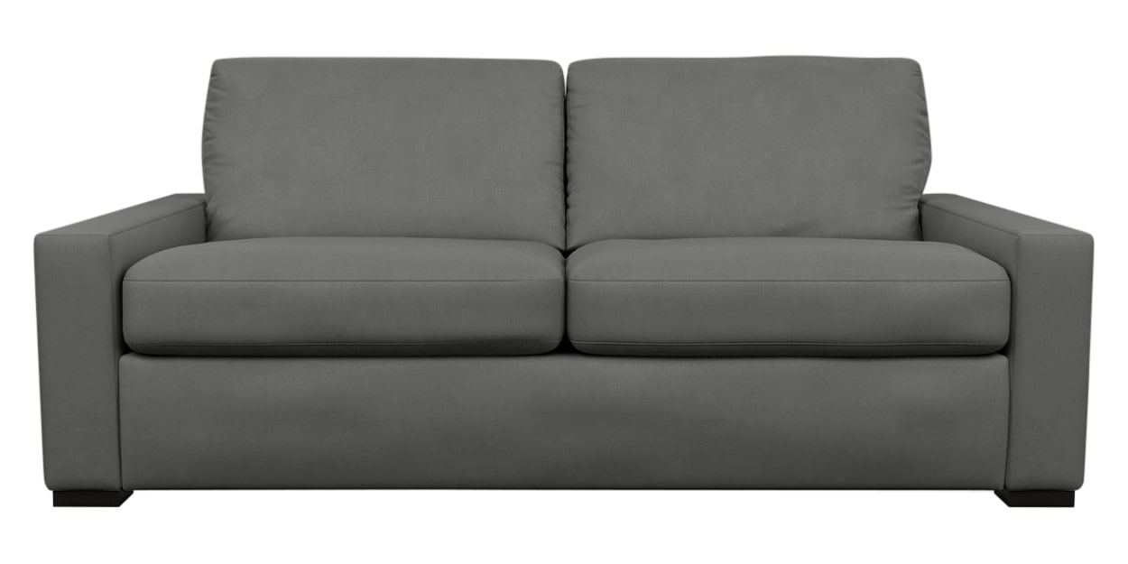 Aura Fabric Flint | American Leather Rogue Comfort Sleeper | Valley Ridge Furniture