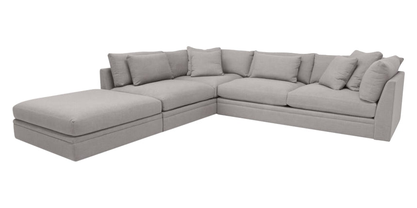 Graceland Fabric Slate | Camden Big Easy Sectional | Valley Ridge Furniture