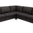 Libby Leather Smoke | Camden Chelsey Sectional | Valley Ridge Furniture