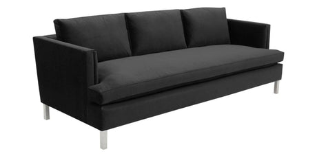 View Fabric Espresso | Camden City Sofa | Valley Ridge Furniture