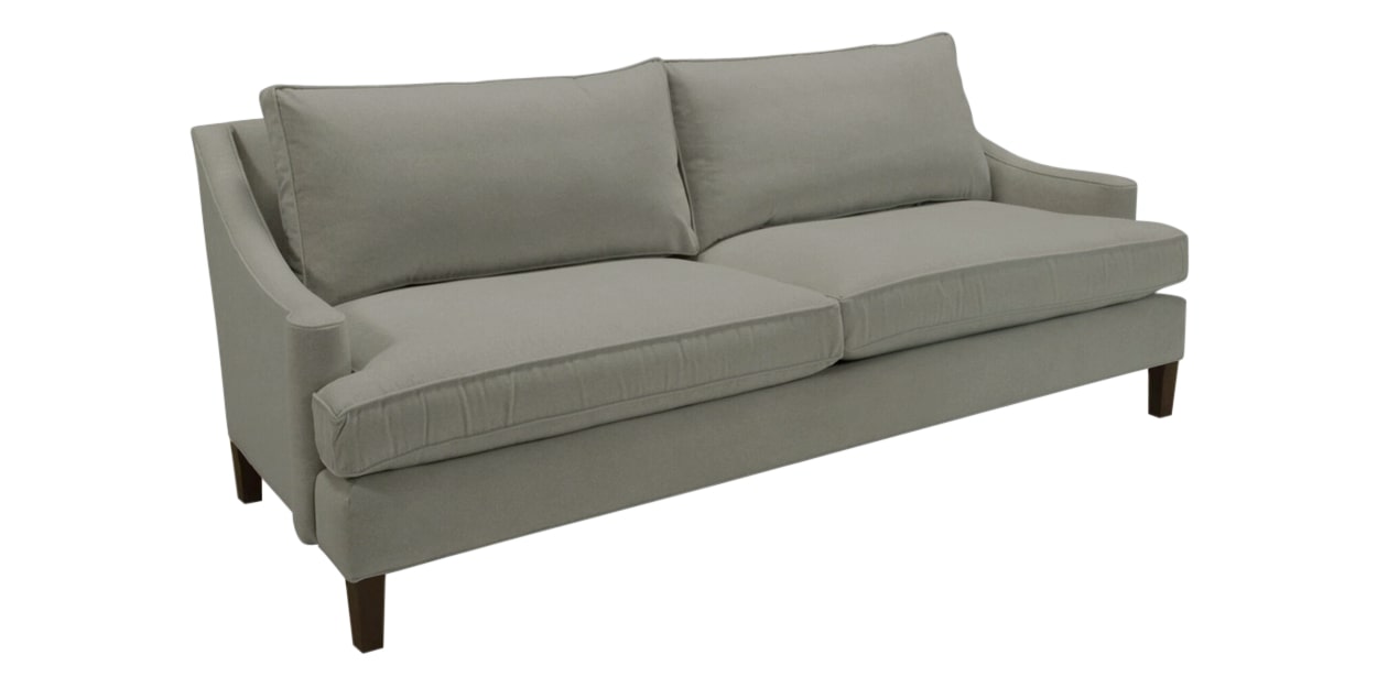 View Fabric Grey | Camden Hampton Sofa | Valley Ridge Furniture