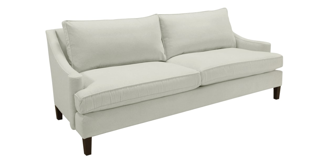 View Fabric White | Camden Hampton Sofa | Valley Ridge Furniture