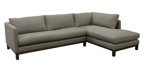 Galaxy Fabric Ash | Camden Harper Sectional | Valley Ridge Furniture