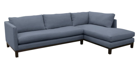 Galaxy Fabric Sky | Camden Harper Sectional | Valley Ridge Furniture