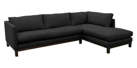 Galaxy Fabric Smoke | Camden Harper Sectional | Valley Ridge Furniture