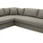 Galaxy Fabric Ash | Camden Maude Sectional | Valley Ridge Furniture