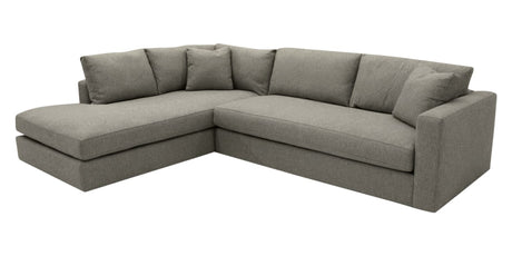 Galaxy Fabric Ash | Camden Maude Sectional | Valley Ridge Furniture