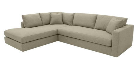 Galaxy Fabric Linen | Camden Maude Sectional | Valley Ridge Furniture