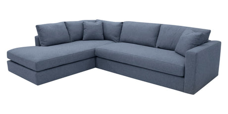 Galaxy Fabric Sky | Camden Maude Sectional | Valley Ridge Furniture