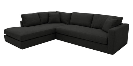 Galaxy Fabric Smoke | Camden Maude Sectional | Valley Ridge Furniture