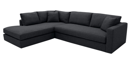 Taft Fabric Cobalt | Camden Maude Sectional | Valley Ridge Furniture